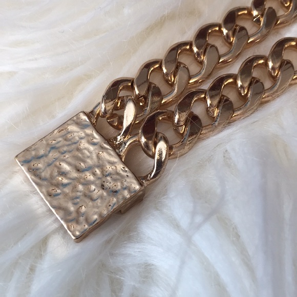 NWOT Heavy Duty! Double Chain Magnetic Bracelet - Picture 4 of 5